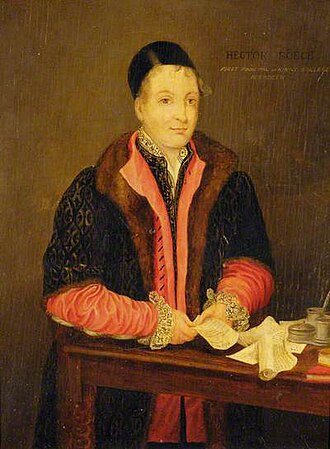 Portrait de Hector Boece