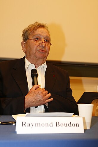 Portrait de Raymond Boudon