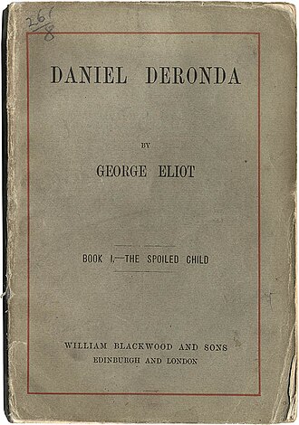 Daniel Deronda — page de titre