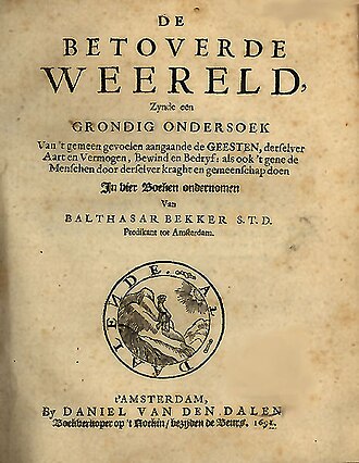 De Betoverde Weereld — page de titre